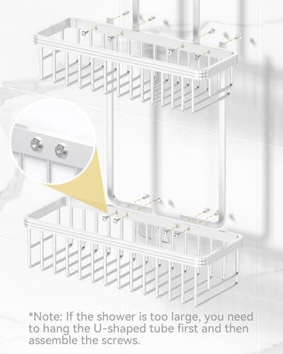 YASONIC Replacement Screws Pack for Hanging Shower Caddy YS-432