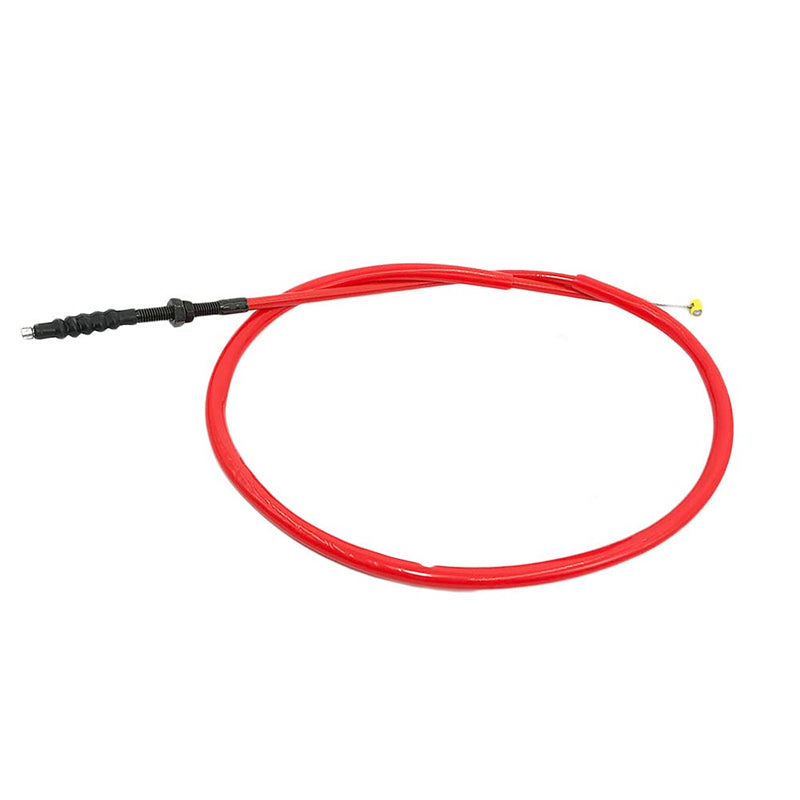 OUDIMO Replacement Clutch Cable with 316 Stainless Steel Core Dirt Bike Clutch Line 44 inch，Motorcycles clutch cable For NC engine 125CC 200CC 250CC Dirt Pit Bikes EnduroMotocross (Red)
