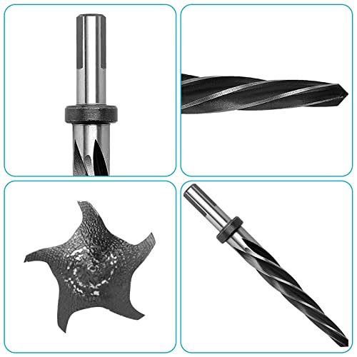 3/4" Reamer Bit for Steel Metal,3/4" Bridge Construction Reamer Drill Bit 3/4 in 1PCS