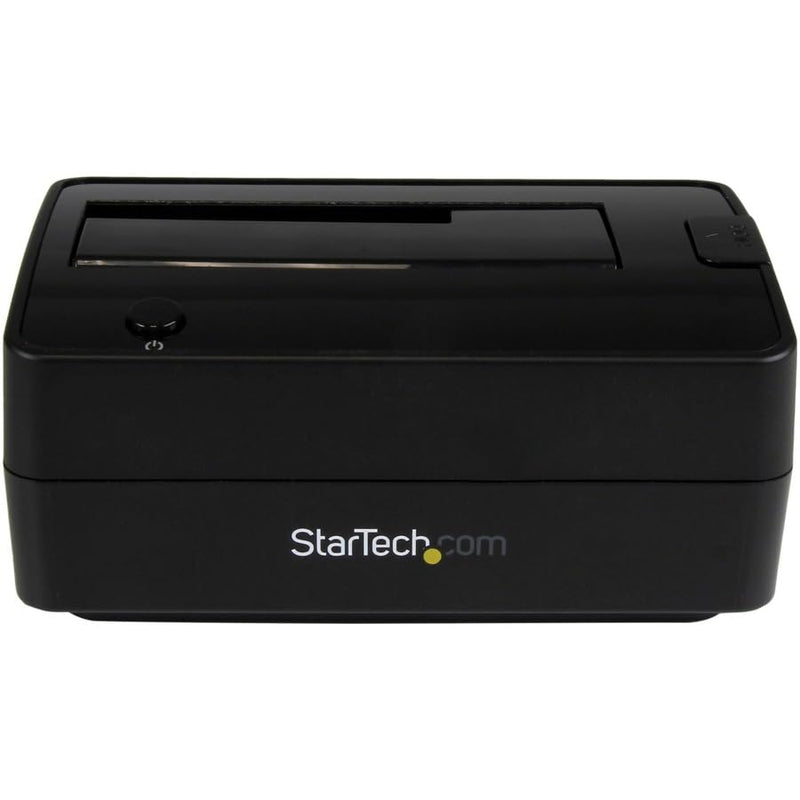 StarTech.com Single Bay USB 3.1 / eSATA to SATA Hard Drive Docking Station, USB 3.1 (10 Gbps) Hard Drive Dock, External 2.5/3.5" SATA III HDD/SSD Top-Loading Hard Drive Bay (SDOCKU313E),Black 2.5/3.5" SATA Drive USB 3.1 (10 Gbps)/eSATA