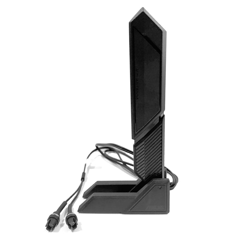 WiFi 7 WiFi Antenna 2.4G 5G 6G Dual Band Magnetic Base WiFi 6E WIFI7 for ASUS ROG Strix Z790 X890 Z890 B850 Gaming Motherboard PC Desktop Computer Wi-Fi 7 Wireless Network Card WiFi Router Black