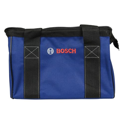 Bosch 2610041759 Heavy-Duty 13x9x9 Dark Blue Canvas Tool Bag Pack of 1