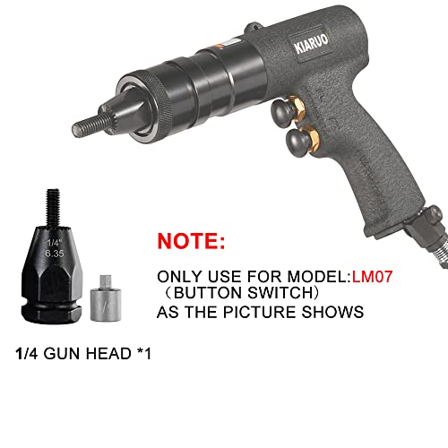 Pneumatic 1/4 Self-Locking Rivet Nut Gun Head(1pc) use for KIARUO Pneumatic Rivet Nut Gun