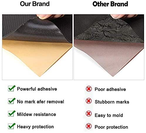 Car Door Protector Bump Body Guard,1/4" Sectional Foam Sticking Garage Wall Parking Protector Collision Avoidance Waterproof Foam Protector Wall Corner Protecting Your Car Doors (2 Pack) 2 Pack 1/4 '' Thickness