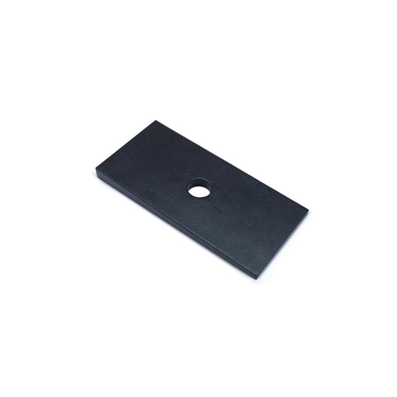 FWN Pinion Angle Shims 2.5 Degree Metal Shims Leaf Spring Helper Suspension Leaf Spring Underpinning 2 PCS Tapered Wedges Aluminum