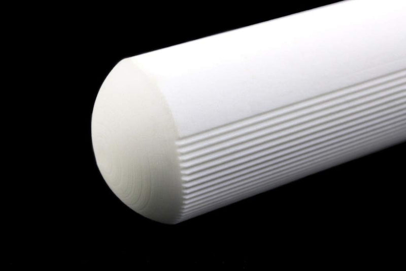 Professional 11.5 Inch Ceramic Honing Rod Has 2 Grit Options, a Firm-Grip Handle, Hanging Ring, and Japanese Ceramic. Noble Home & Chef Sharpening Rods are Perfect for Chefs! (White, 1000/2000 Grit)
