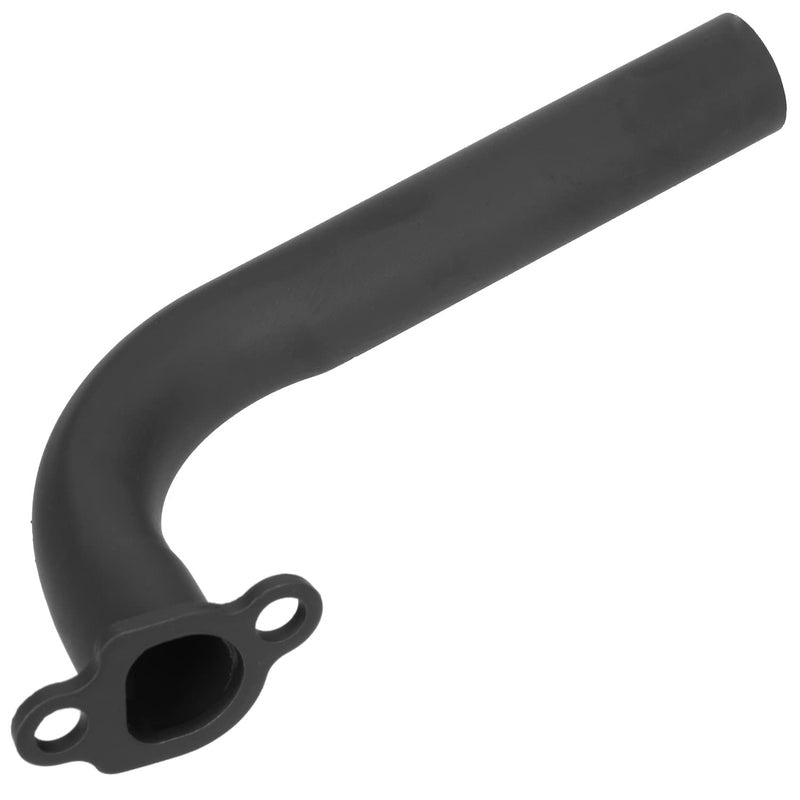 YOXUFA 212cc Exhaust Pipe Header Replacement for Predator 212cc 196cc 224cc 6.5hp Coleman CT200U CT200U-EX BT200X KT196 Baja Warrior Massimo MB200 Mini Bike Go Kart GX160 GX200 Small Engine Parts black Without interface