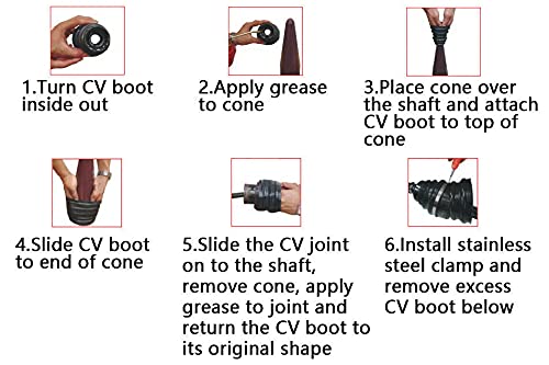 CV Boot Installation Tool for Fitting Universal Stretch CV Boot, Bottom Diameter 110mm