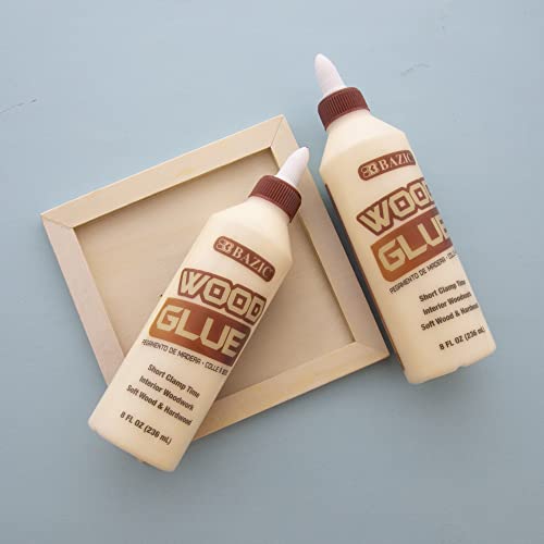 BAZIC Products Wood Glue, 8 Fl Oz 8oz 1-Pack