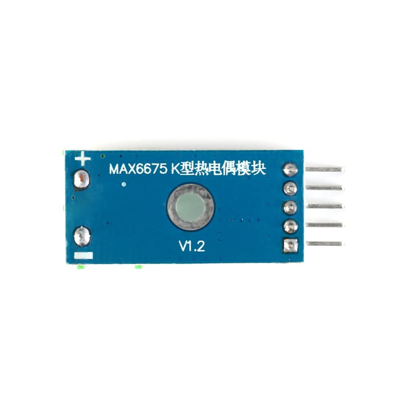 3Pcs MAX6675 DC 3-5V K-Type Thermocouple Sensor Module Set with M6 Screw SPI Interface Compatible with Arduino