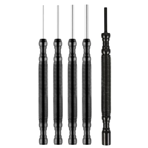 HIT Tool - Spring Punch Pin Set - Four Tip Sizes - Steel