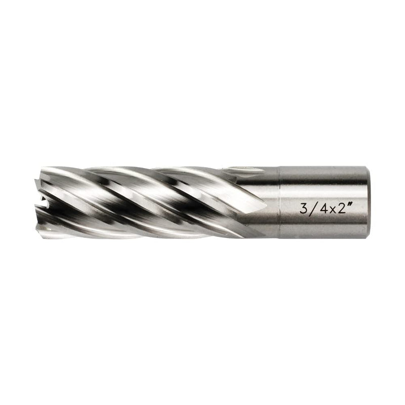OSCARBIDE 3/4" x 2" HSS Annular Cutter 3/4" Weldon Shank Mag Drill Bit | 2 Flat | 3/4"Cutting Diameter | 2"Cutting Depth | Burr-Free Holes | Rapid Chip Removal | 10x Faster Than Twist Drills