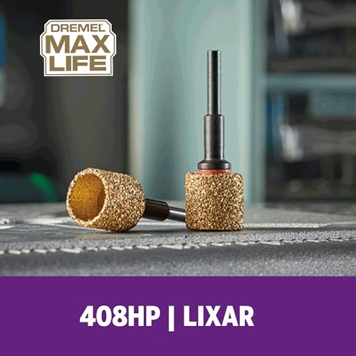 Dremel 408HP Max Life 60 Grit Carbide Sanding Drum/Hole Saw Bit