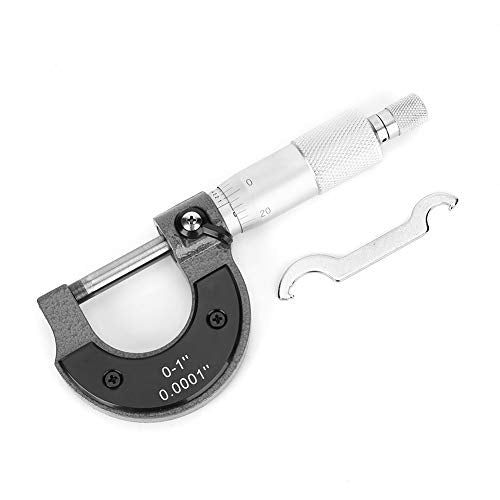 Oumefar Digital Caliper Tool,Caliper Measuring Tool Outside Micrometer 0-1 inch 0 Wrench Setting for Measuring Jewelers Cinta Digital Mm Measurement Tool