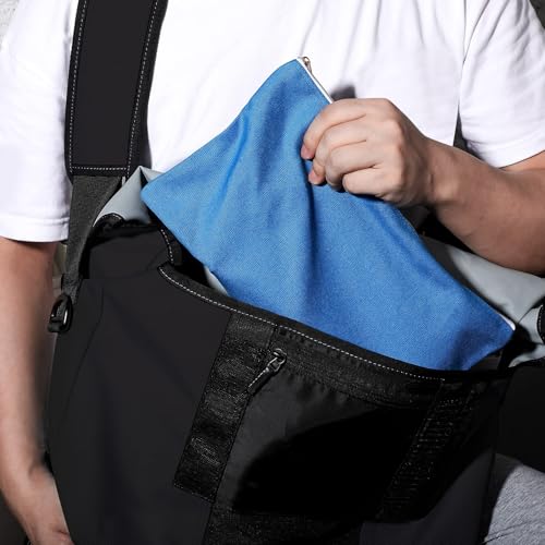Frienda 10 Pieces 10 Pack Canvas Tool Pouch, Canvas Tool Bag with Zipper