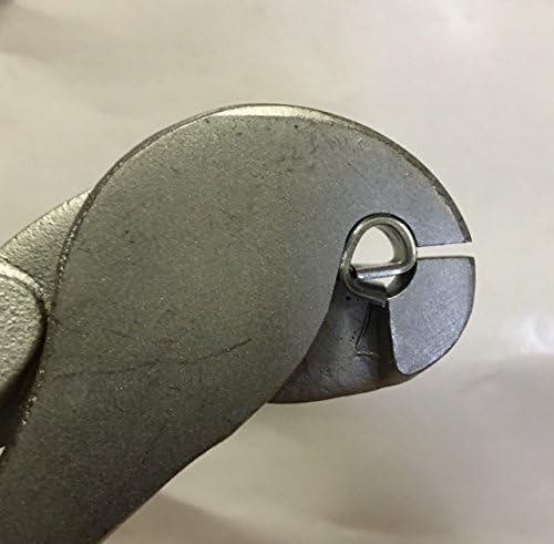 RNL RabbitNippLes J-Clip Pliers + 2 LBS J-Clips, Comfort Blue Handle