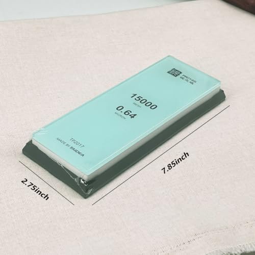 Premium Glass Sharpening Stone, Professional Whetstone SET-I