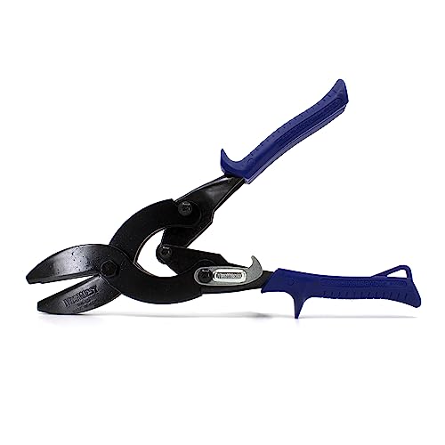 MIDWEST Blade Crimper, 1-5/8″ Throat Depth, Metal Duct End Crimper 1-Pack