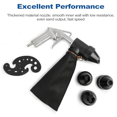 Handheld Sandblasting Kit, EU Style Connector