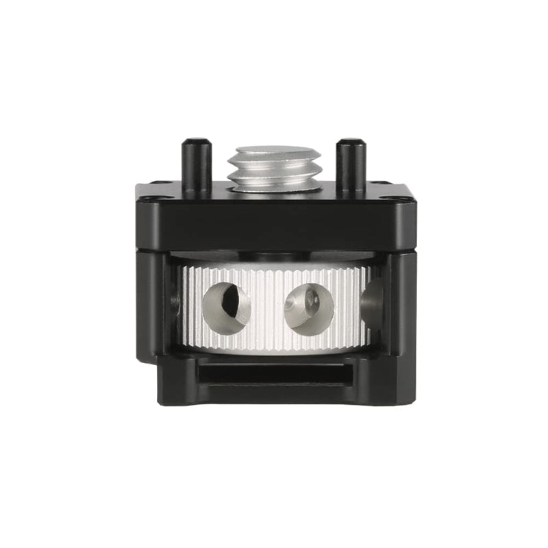 NICEYRIG Cold Shoe Adapter for ARRI Mount, Thumbscrew Easy Mounting Cold Shoe Base for Camera Cage Rig, DSLR Top Handle, Cheeseplate - 500