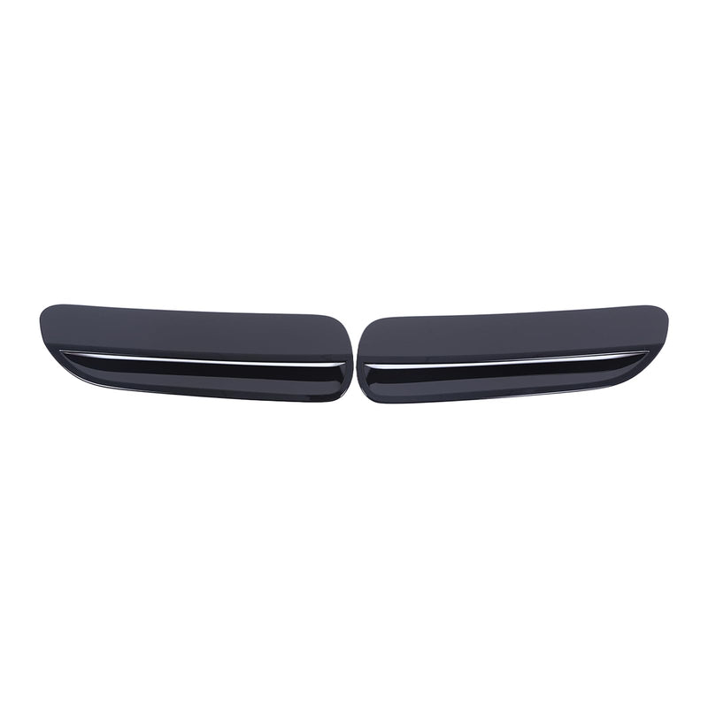 Car Engine Hood Air Outlet Vent Cover Trim Compatible with Pontiac G8 08-09/Holden Commodore 06-12 Car Front Engine Hood Vent Air Flow Intake Body Moulding Protection Cover decoration (Piano Black) Piano Black