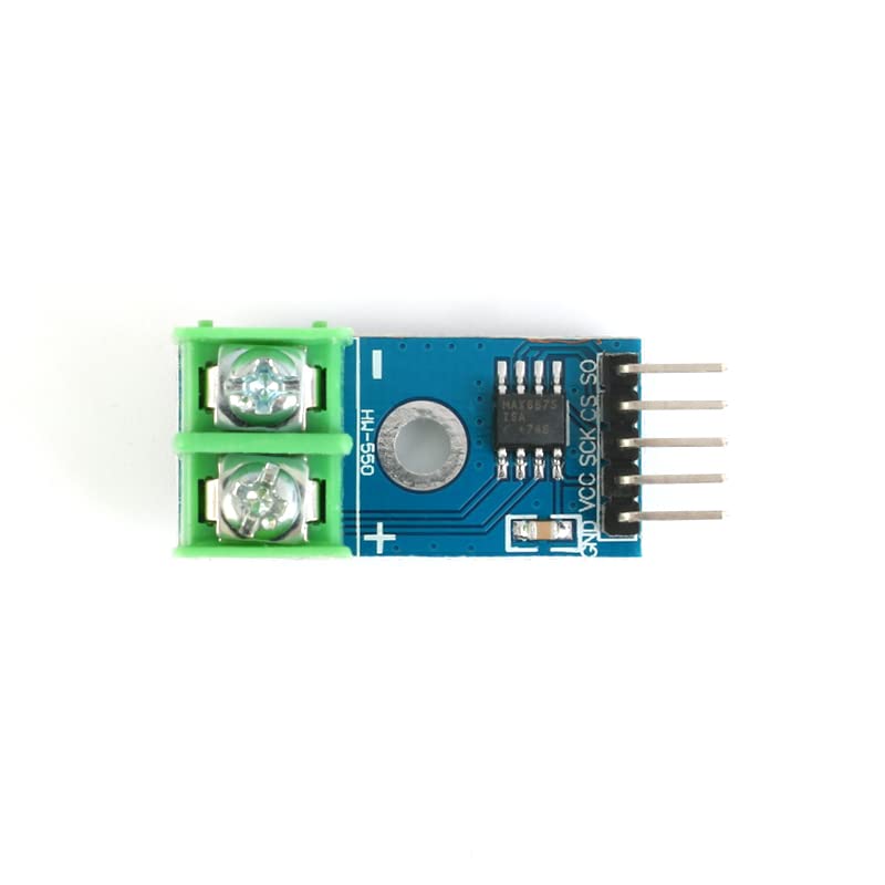 3Pcs MAX6675 DC 3-5V K-Type Thermocouple Sensor Module Set with M6 Screw SPI Interface Compatible with Arduino