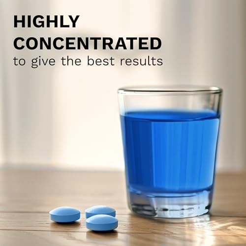 Instant Bluing Tablets – Toilet Tank Dye Tablets for Leak Detection & Sample Integrity – Fast Dissolving, Residue Free – 100 Count