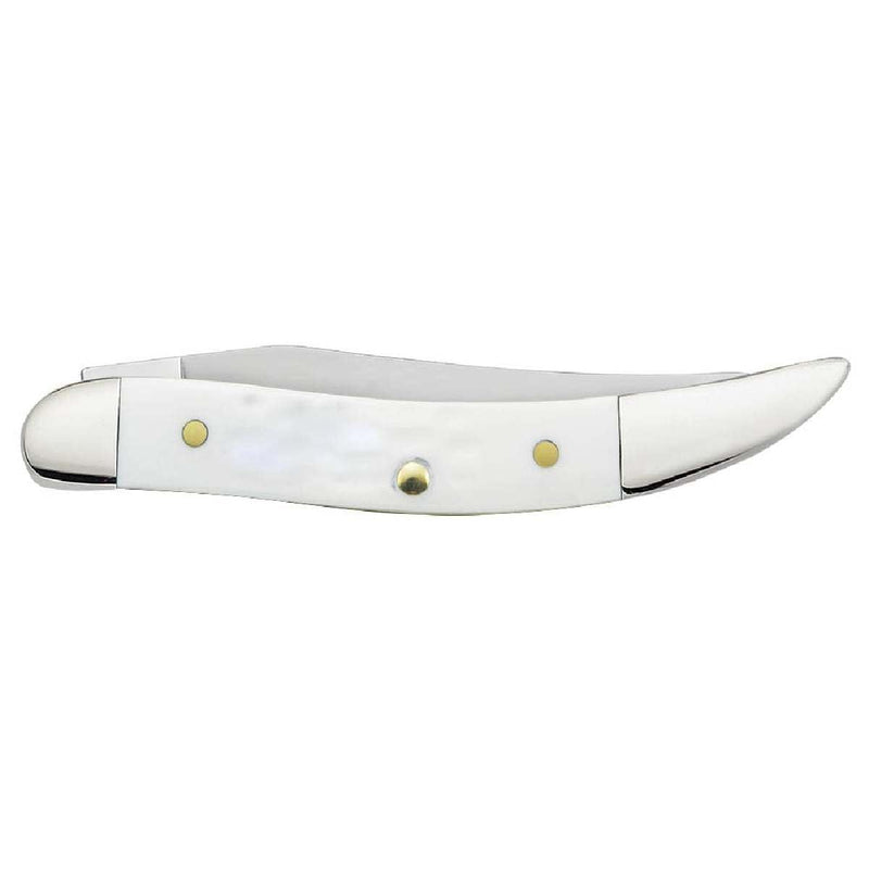 Case Small White Texas Toothpick Pocket Knife Tiny Toothpick