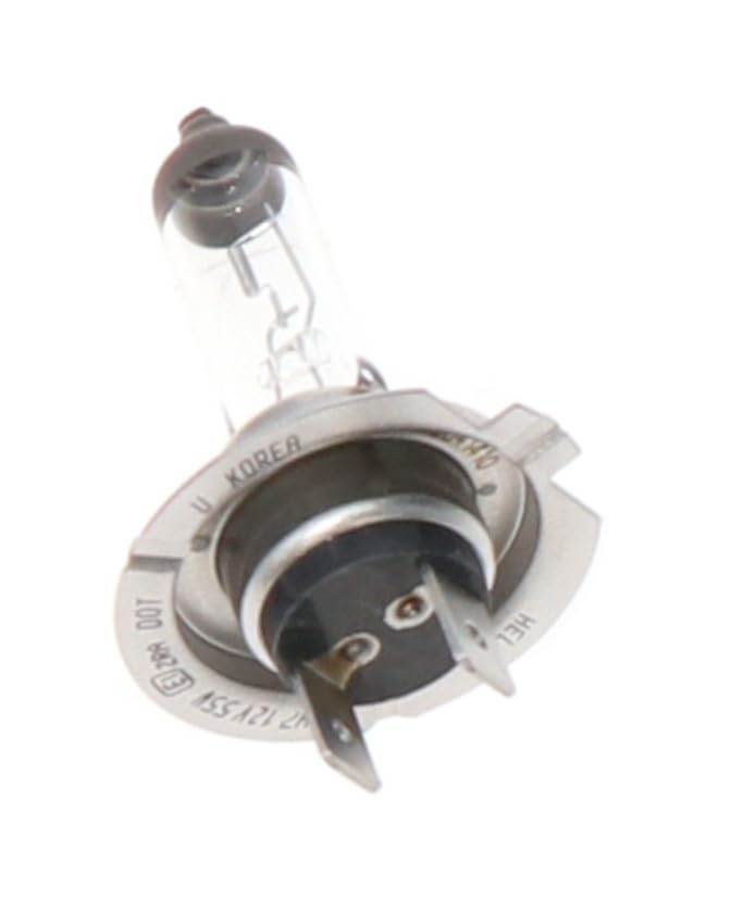 HELLA H7 Standard Halogen Bulb, 12 V, 55W Standard - 55W Single Box