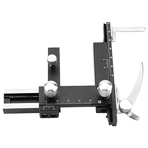 Microscope Accessories Movable Caliper Ruler Mechanical Stage X-Y Moveable Stage with Scale