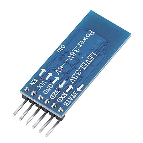 Estink HC-05 Wireless Bluetooth Module, UART RS232 Serial Converter, Supports Bluetooth Connection via at Command, Transmits UART Data, EDR 2Mbps/3Mbps, Full Speed Operation, Compact Size