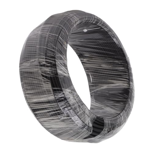 FOSA Bonsai Training Wire, Premium Aluminum Anodized Bonsai Wire for Shaping and Holding Branches, Rustproof Black 5.0mm Thick 500g Roll for Garden Horticulture
