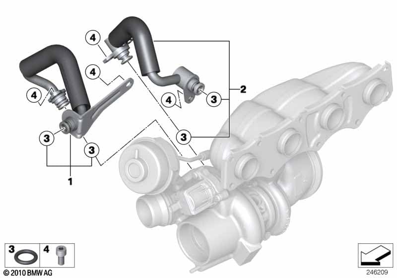 38PCS FKM Viton OK.01.H0002S Engine coolant Pipe/Water Hose O-Ring Kit 11538853284 07119907330 11427615472 for BMW N20 F10 F07 F11 F18 520I 528I 525I