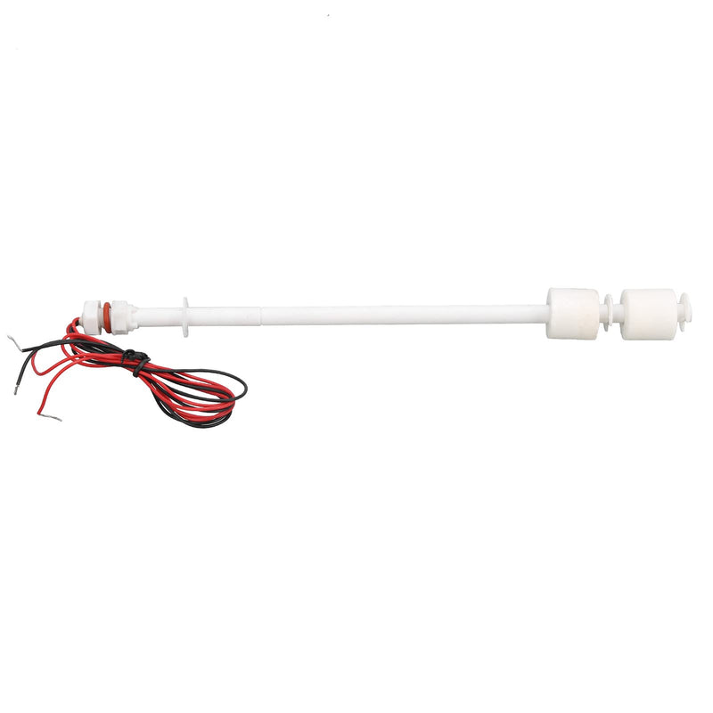 PP Float Switch, Liquid Level Controller 250mm Double Floaters Float Switch for Tank Liquid Water Level Detection
