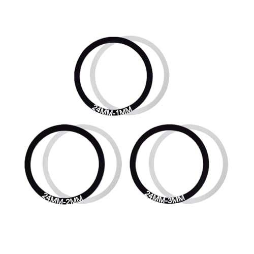 Bike Washer Bottom Bracket Crank Washer Gasket Spacer Bicycle Flywheel Hub 18 Sizes Dia 24 29 30mm Thk 0.1 0.2 0.3 1 2 3mm