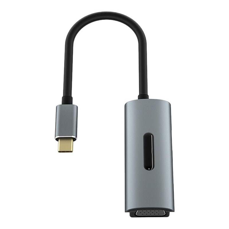 Replacement 4 in 1 USBC to HDMI VGA USB3.0 PD Docking Station 1 in 4 Out Compatible Computer Host Phone Laptop Mac TYPEC External HDMI Monitor TV Projector Cable Splitter Hub 4K30HZ