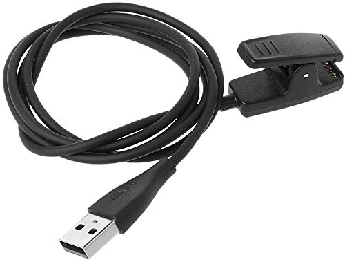 Charging Clip Compatible with Garmin Approach S20/G10 GPS Golf Watch and Vivomove HR/Lily/Forerunner 230 235 630 30 35 35J 645 735xt Watch USB Data Sync Charge Cradle Dock Charger Clip Charging Cable