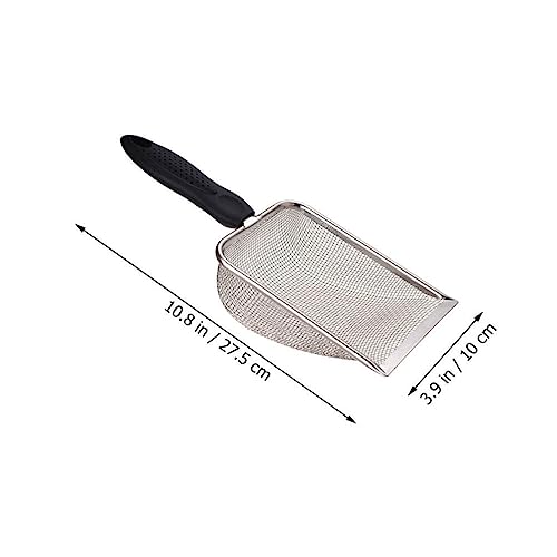 Kichvoe 2pcs Beach Shovel Outdoor Shovel Tool Mesh Cleaning Food Cooking Sand Scoop Convenient Lightweight Tool Beach Spade Mesh Funny