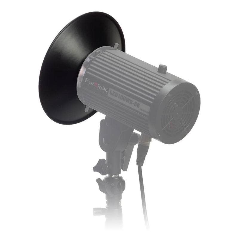 Fotodiox 8.25" Wide Angle Reflector for Balcar and Paul C Buff (AlienBees, Einstein, White Lightning) Strobe Head Lights
