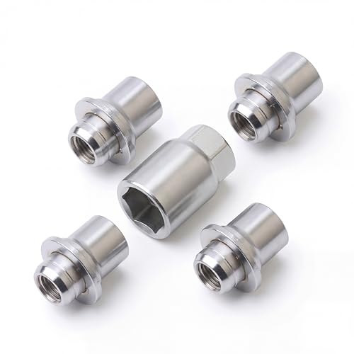 DUNSIHUI Wheel Lock Lug Nuts 00276-00900 Compatible with Toyota Lexus Camry Tacoma Corolla Highlander Avalon RAV4 Venza Celica Prius Solara Matrix M12 x 1.5 0027600900