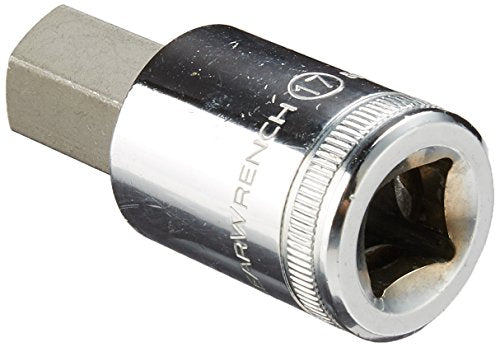 GEARWRENCH 1/2" Drive Hex Bit Socket, 17mm - 80663 17-mm Bit