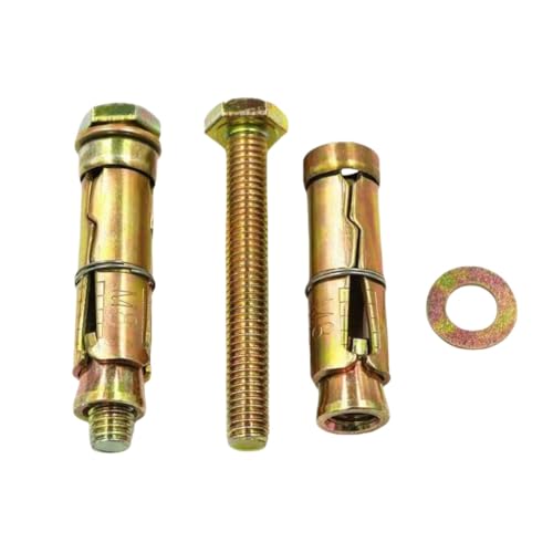 10 Pack M8 x 60mm Heavy Duty Anchor Bolts, Expansion Sleeve Anchors