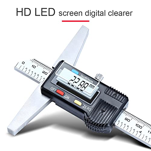 Digital Depth Caliper Electronic Ruler (200mm(Normal)) 200mm
