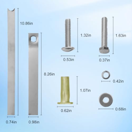 for Kohler 84999 Toliet Seat Anchor Kit