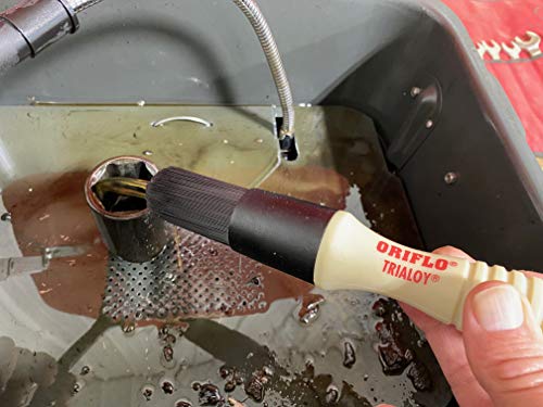 Parts Brush™ Oriflo (#OR101) – Flow-Thru Washer Brush use with a Hose to Connect to Parts Washer Nozzle
