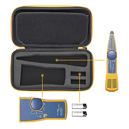 RLSOCO Case Replacement for Fluke Networks MT-8200-60-KIT IntelliTone Pro 200 Probe and Toner (Case Only)