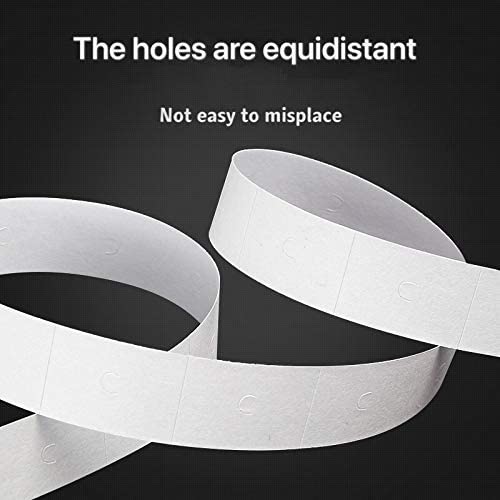 JIAYING Double Line Price Label Paper for MX-6600，20 Rolls ofWhite Price Label Paper 20 Rolls Paper