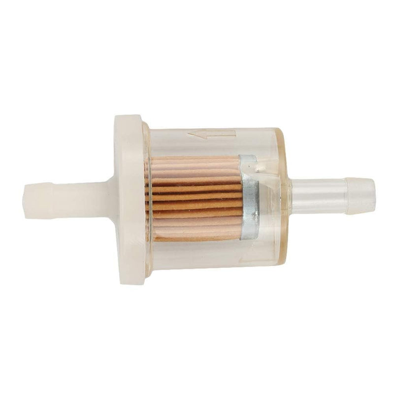 49019-0027 Fuel Filter for Brigs and Straton 691035 493629 84001895 5065 Replace for Kawasaki 49019-7001 49019-7005 49019-0014 1/4" Inline Fuel Filter Lawn Mower 2hp 17.5hp 27hp 35hp Engines