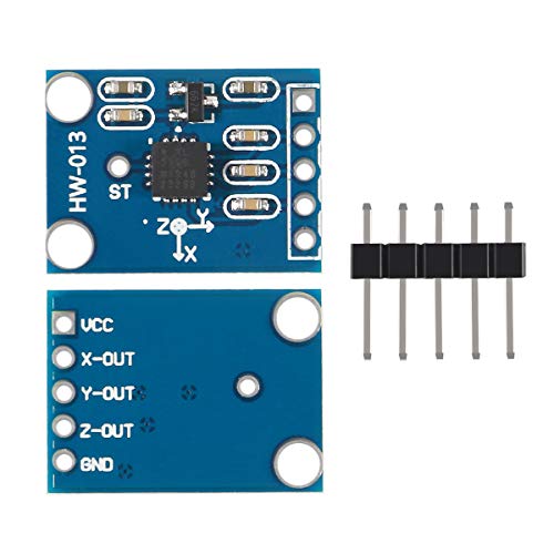 AITRIP 3PCS ADXL335 3-Axis Accelerometer Angular Transducer Sensor GY-61 Module Analog Output 3-5V