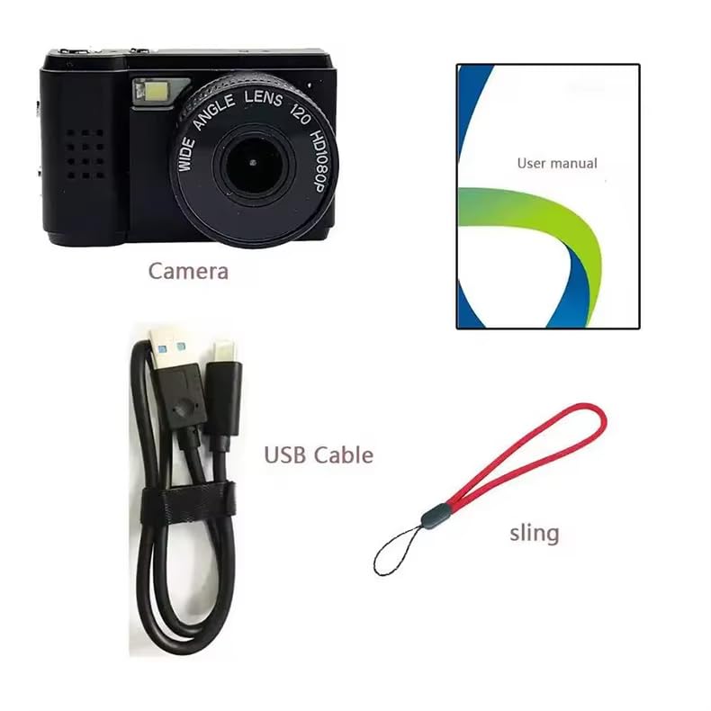 Spy Camera Hidden Video Recording Mini Video Camera Small Body Cam Pocket Car Camera Secret, no WiFi no App Needed